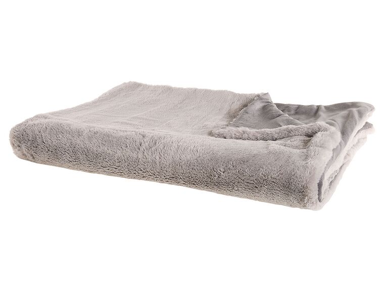 Blanket 150 x 200 cm Grey CHAAB_789974
