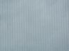 Dekbedovertrekset grijs katoensatijn 220 x 240 cm AVONDALE_815167