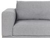3 Seater Fabric Sofa Grey NIVALA_874130