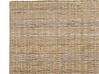 Cama con somier de ratán natural/madera oscura 160 x 200 cm SALBRIS_869710