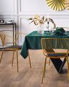 Set of 2 Metal Dining Chairs Gold RIGBY_820075