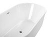 Badewanne freistehend weiß oval 170 x 80 cm PINEL_765349