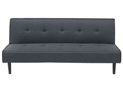 3-istuttava vuodesohva kangas tummanharmaa VISBY