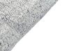 Teppich Wolle grau / cremeweiß 80 x 150 cm Kurzflor TATLISU_847053