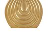 Decoratieve vaas goud steengoed 25 cm THAPSUS_818295