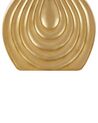 Dekovase Steinzeug gold 25 cm THAPSUS_818295