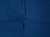 Třímístná rozkládací sametová pohovka v námořnické modré VISNES_730084
