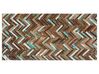 Kožený koberec 80 x 150 cm viacfarebný AMASYA_515914