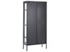 Steel Display Cabinet Black HARTY_850442