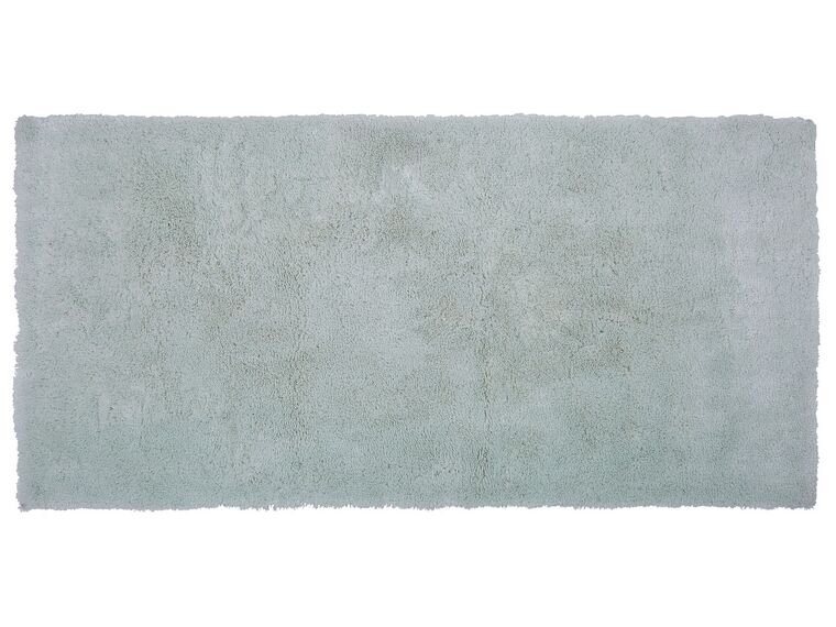 Vloerkleed polyester mintgroen 80 x 150 cm EVREN_758632