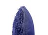 Set of 2 Tufted Cotton Cushions 45 x 45 cm Violet RHOEO_840123