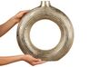 Dekovase Aluminium gold Donut-Form 40 cm COMAL_864186