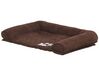 Fabric Dog Sofa Bed 70 x 100 cm Brown BOZAN_783503