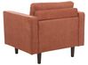 4 Seater Fabric Living Room Set Golden Brown NURMO_896308