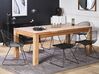  Jídelní stůl z akátového dřeva světle hnědý 180 x 90 cm TESA_784238