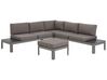Lounge Set Aluminium 5-Sitzer Auflagen grau FERENTINO_777827