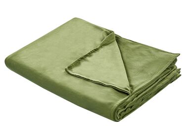 Weighted Blanket Cover 135 x 200 cm Dark Green RHEA