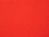 Silla de jardín de madera de acacia con cojín rojo claro TOSCANA_696085