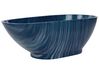 Badewanne freistehend marineblau Marmor Optik 170 x 80 cm RIOJA_807821