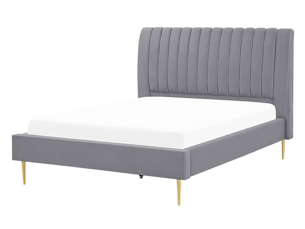 Bed MARVILLE Grey 140x200cm