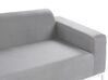 5 Seater Garden Sofa Set Light Grey with White ROVIGO_863120