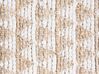 Teppich Baumwolle beige 160 x 230 cm Kurzflor TUNCELI_512886