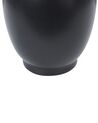 Fekete porcelán virágváza 29 cm MYTILENE_845116