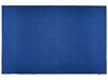 Capa de cobertor pesado em tecido azul marinho 135 x 200 cm CALLISTO_891867