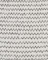 Panier en coton blanc et gris clair ⌀ 33 cm ARRAH_842787