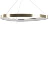 Lámpara de techo LED de acrílico/metal dorado ⌀ 61 cm KRABURI_824589