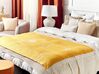Blanket 130 x 170 cm Yellow JALKINI_834472