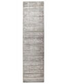Tappeto viscosa grigio chiaro 80 x 300 cm GESI II_903962