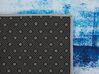 Vloerkleed polyester blauw 140 x 200 cm TRABZON_870271