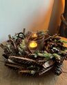 Christmas Wreath ⌀ 35 cm Brown KAAVI_844753