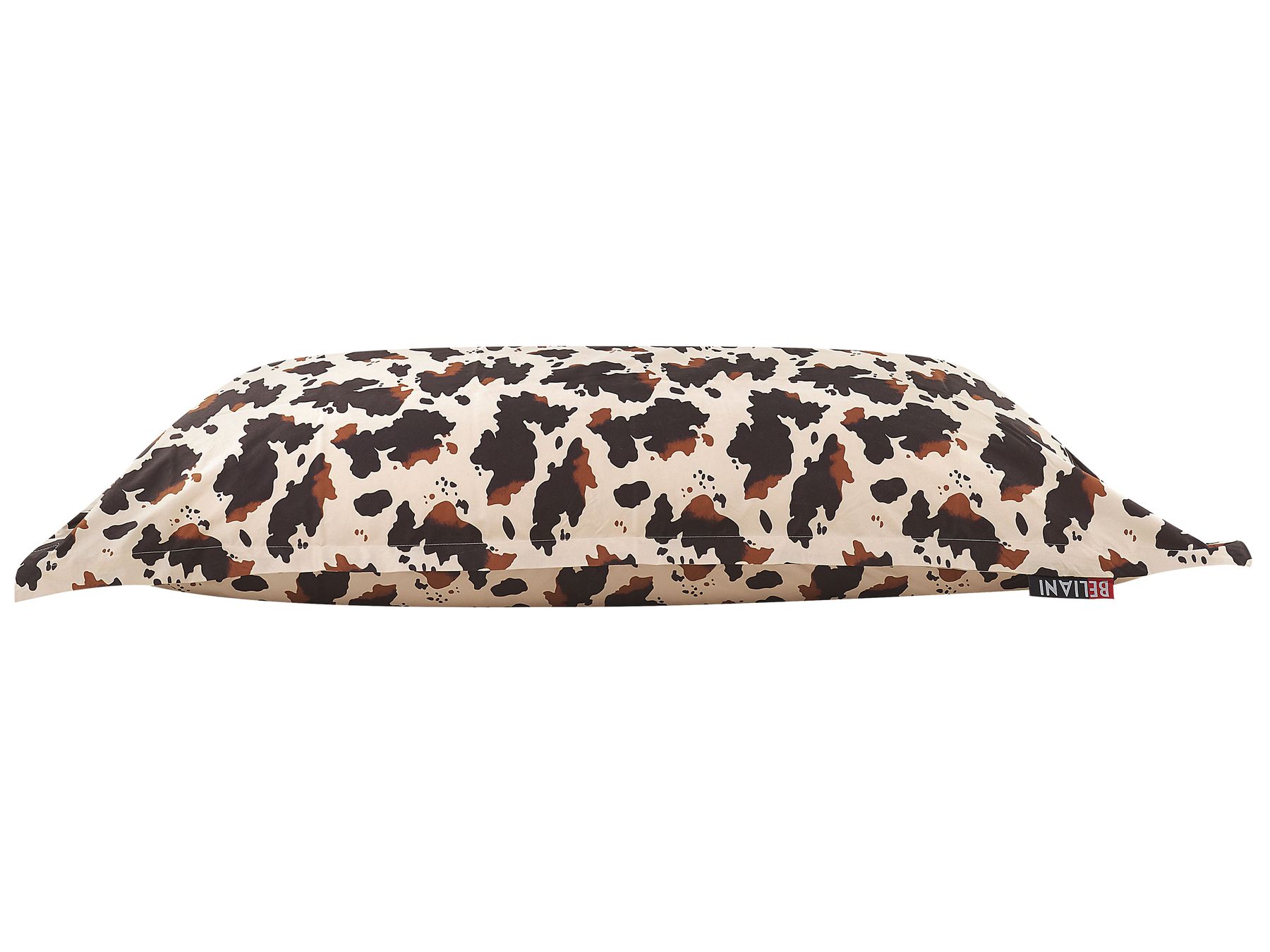Large Bean Bag 140 x 180 cm Cow Print Beliani.co.uk