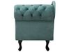Right Hand Chaise Lounge Velvet Mint Green NIMES_712563