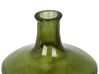 Bloemenvaas groen glas 35 cm KERALA_830546