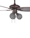 Ceiling Fan with Light Brown HEILONG_792523