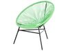 PE Rattan Accent Chair Green ACAPULCO_687791