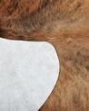 Alfombra de piel de vaca marrón claro 2-3 m² NASQU_815840