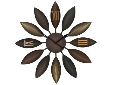 Wandklok bruin ⌀ 55 cm BEINWIL