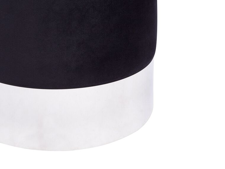 Rahi sametti musta ⌀ 36 cm BRIGITTE | Beliani.fi