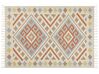 Bavlnený kelímový koberec 160 x 230 cm viacfarebný ATAN_869096