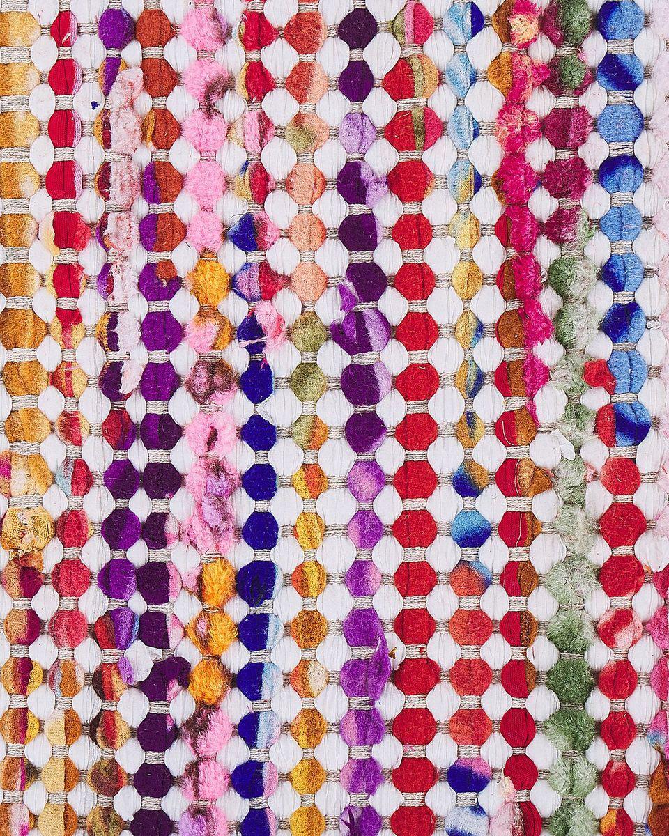 Tappeto cotone multicolore 160 x 230 cm BELEN_879307