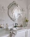 Nástěnné sříbrné zrcadlo 67 x 100 cm CRAON_824433