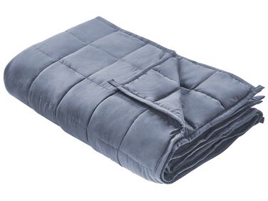 7kg Weighted Blanket 120 x 180 cm Blue NEREID