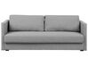 Fabric Sofa Bed with Storage Grey EKSJO_729027