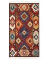 Vlnený kelímový koberec 80 x 150 cm viacfarebný ZOVUNI_859292