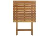 Salon de jardin bistrot table et de 2 chaises en bois TERNI_777965