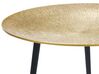 Tavolino metallo nero oro ⌀ 45 cm WAIPU_854184